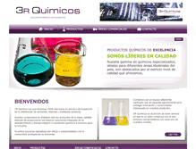 Tablet Screenshot of 3rquimicos.com